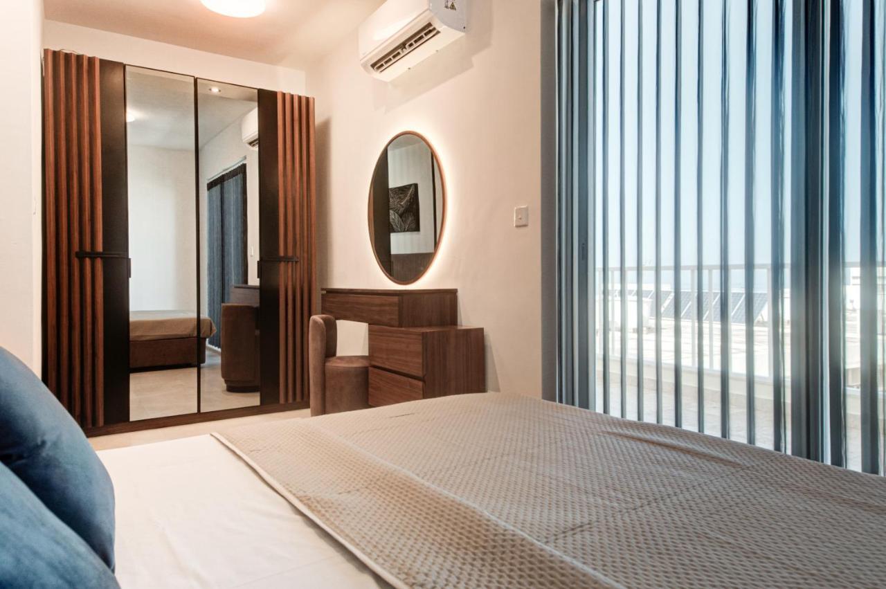 Central Apartments San Pawl il-Baħar Eksteriør billede